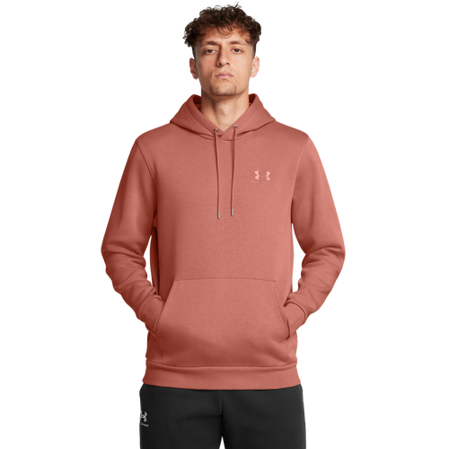 

Under Armour Mens Under Armour Essential Fleece Hoodie - Mens Canyon Pink/Canyon Pink Size L