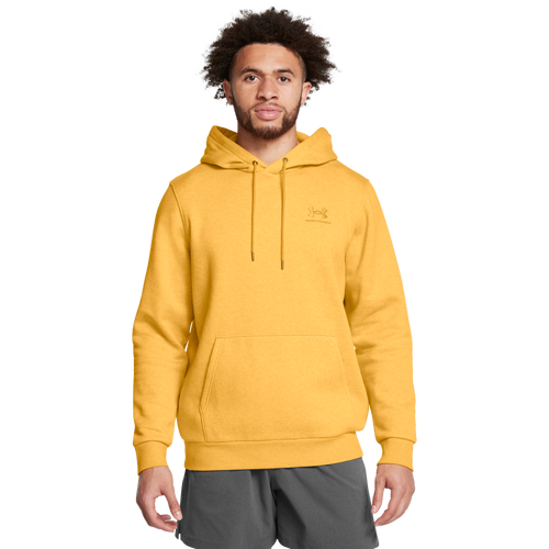 

Under Armour Mens Under Armour Essential Fleece Hoodie - Mens Golden Yellow/Golden Yellow Size S