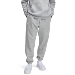 Men's - Under Armour Essential Fleece Joggers - Gray/White