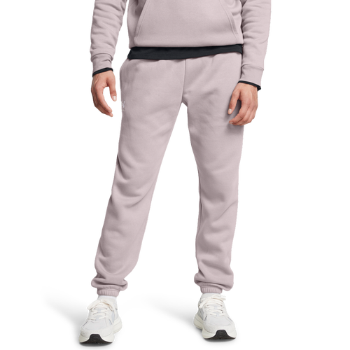 

Under Armour Mens Under Armour Essential Fleece Joggers - Mens Tetra Grey/White Size M