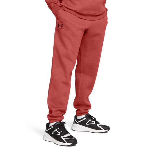 

Under Armour Mens Under Armour Essential Fleece Joggers - Mens Earthen Orange/Earthen Orange Size L