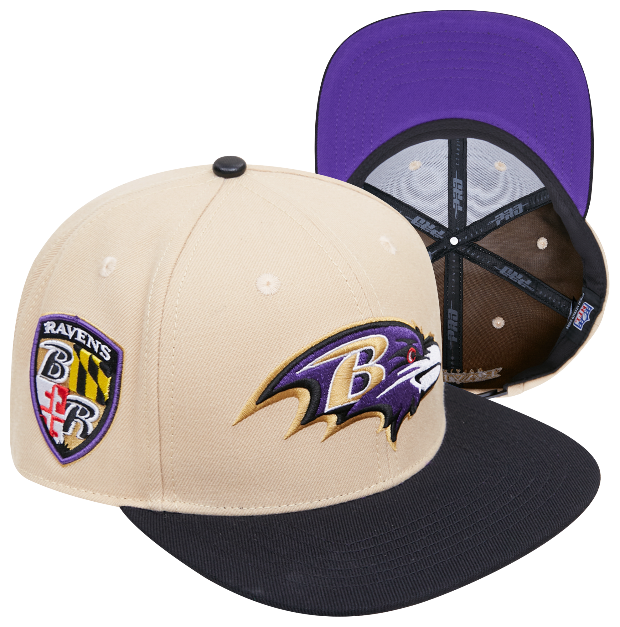 Men's New Era Black/Purple Baltimore Ravens 2022 NFL Draft On Stage 59FIFTY  Fitted Hat