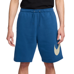 Pour hommes - Nike Short à imprimé de basketball de club - Bleu terrain/Kaki pâle