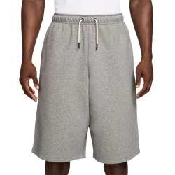 Men's - Nike TF SI Fleece 14" Shorts  - Gray/Black
