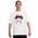 Jordan T-shirt à col ras du cou avec manches courtes Jam 85 - Pour hommes Blanc/Noir