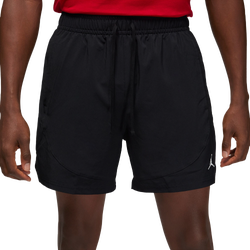 Men's - Jordan Dri-FIT Sport Woven Shorts  - Black/White