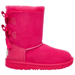 Girls' Preschool - UGG Bailey Bow II - Pink/Radish