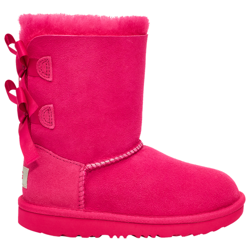 

Girls UGG UGG Bailey Bow - Girls' Toddler Shoe Radish/Pink Size 06.0