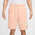 Nike Club Alumni FT Shorts  - Men's Washed Coral/Washed Coral/White