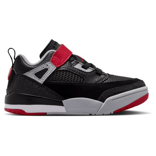Jordan Boys Spizike Low - Boy's Preschool Running Shoes Size 11.0 - Gym Red/Black/Wolf Gray