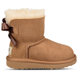 Girls' Toddler - UGG Mini Bailey Bow - Chestnut/Chestnut