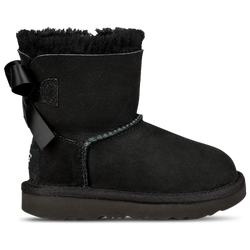 Girls' Toddler - UGG Mini Bailey Bow - Black/Black