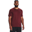 Under Armour Micro Branded AOP Short Sleeve T-Shirt - Men's Chesnut Red/Black
