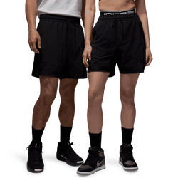Men's - Jordan Dri-FIT Sport Woven Diamond Shorts  - Black/Black