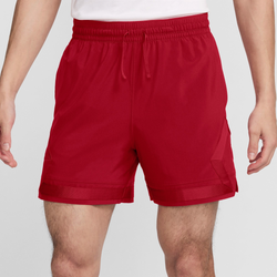 Men's - Jordan Dri-FIT Sport Woven Diamond Shorts  - Gym Red/Gym Red