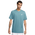 Nike NSW Club Short Sleeve T-Shirt  - Men's Denim Turquoise/White