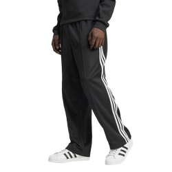 Men's - adidas Originals Firebird Adicolor Baggy Fit Track Pants - Black