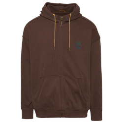 Men's - Timberland Boot Hoodie Full-Zip  - Chocolate Chip/Chocolate Chip