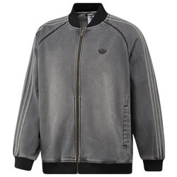 Pour hommes - adidas Haut d’athlétisme surdimensionné en denim Originals SST - Pierre de denim/Noir