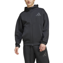 Men's - adidas Z.N.E. Full-Zip - Black