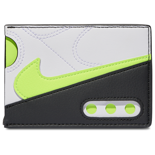 

Nike Mens Nike Icon MX90 Card Wallet - Mens White/Hot Lime Size One Size