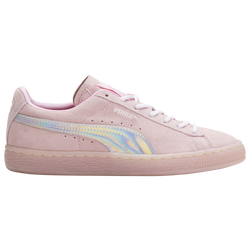 Girls' Grade School - PUMA Suede LOL Kitty - Pink/Pink