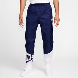 Men's - Nike Windrunner Woven LND Graphic Pants  - Blue Void/White/Sail