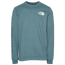 The North Face T-shirt imprimé à manches longues - Pour hommes Bleu lutin