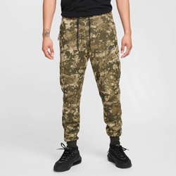 Men's - Nike Tech Fleece Joggers Gel - Black/Neutral Olive