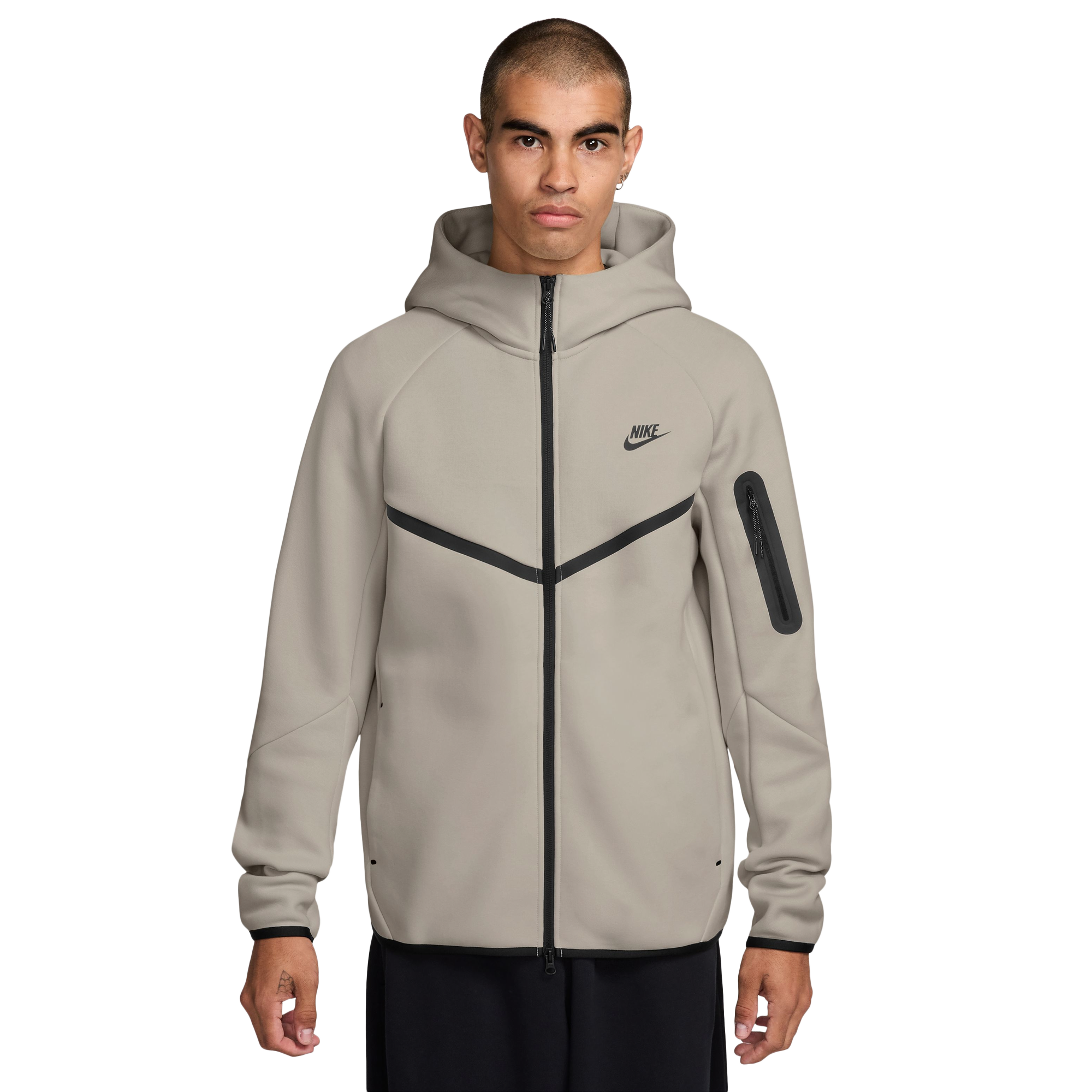 トップス Nike Sportswear Tech Fleece Hooded M Nike Tech Fleece Full-Zip Windrunner Hoodie - Men's | Foot Locker