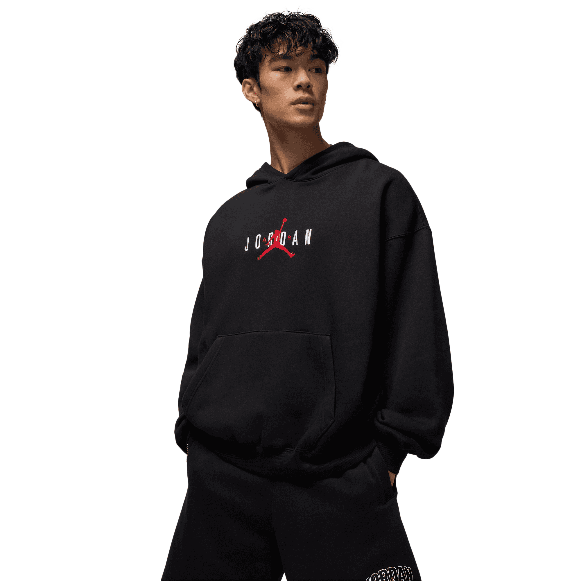 Jordan Brooklyn Oversize Stretch Pullover Hoodie - Men's | Champs