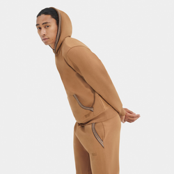 Men's - UGG Tasman Hoodie  - Chestnut