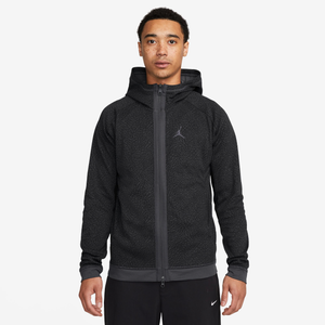 Jordan Dri-FIT Sport Air Fleece Full-Zip Hoodie Dark Grey Heather / Black