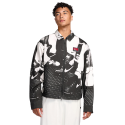 Men's - Nike Field Sport Jacket  - White/Black