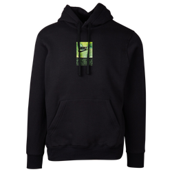 Men's - Nike Watercolor Hoodie  - Black/Green