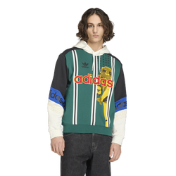 Men's - adidas Archive Football Graphic Hoodie  - Green/Multi