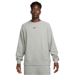 Men's - Nike NRG Nocta CS Fleece Crew - Dark Grey Heather/Black