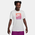Nike NSW FW Connect T-Shirt  - Men's Summit White/Purple/Orange