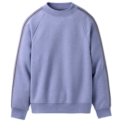 Men's - UGG Tasman Crewneck  - Dusted Iris Heather/Blue