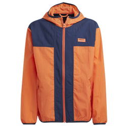 Boys' Grade School - adidas Originals Adventure Windbreaker - Multi/Orange