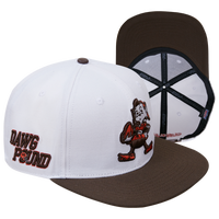 Cleveland Browns pro Standard brown/orange snapback hat cap