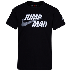 Boys' Preschool - Jordan Jumpman Strong T-Shirt - Black/White
