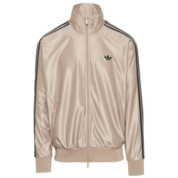 Men's - adidas Originals Firebird Metallic Track Top  - Khaki Three/Black