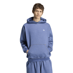 Pour hommes - adidas Chandail à capuchon ample Originals Essentials Melange - Bleu/Blanc