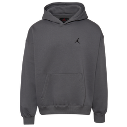 Men's - Jordan Brooklyn Oversize Pullover Hoodie  - Iron Grey/Black