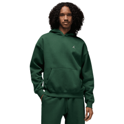 Men's - Jordan Brooklyn Oversize Pullover Hoodie - Fir/Sail