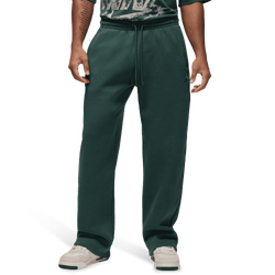 Men's - Jordan Brooklyn Oversize OH Pants  - Midnight Green/Sail