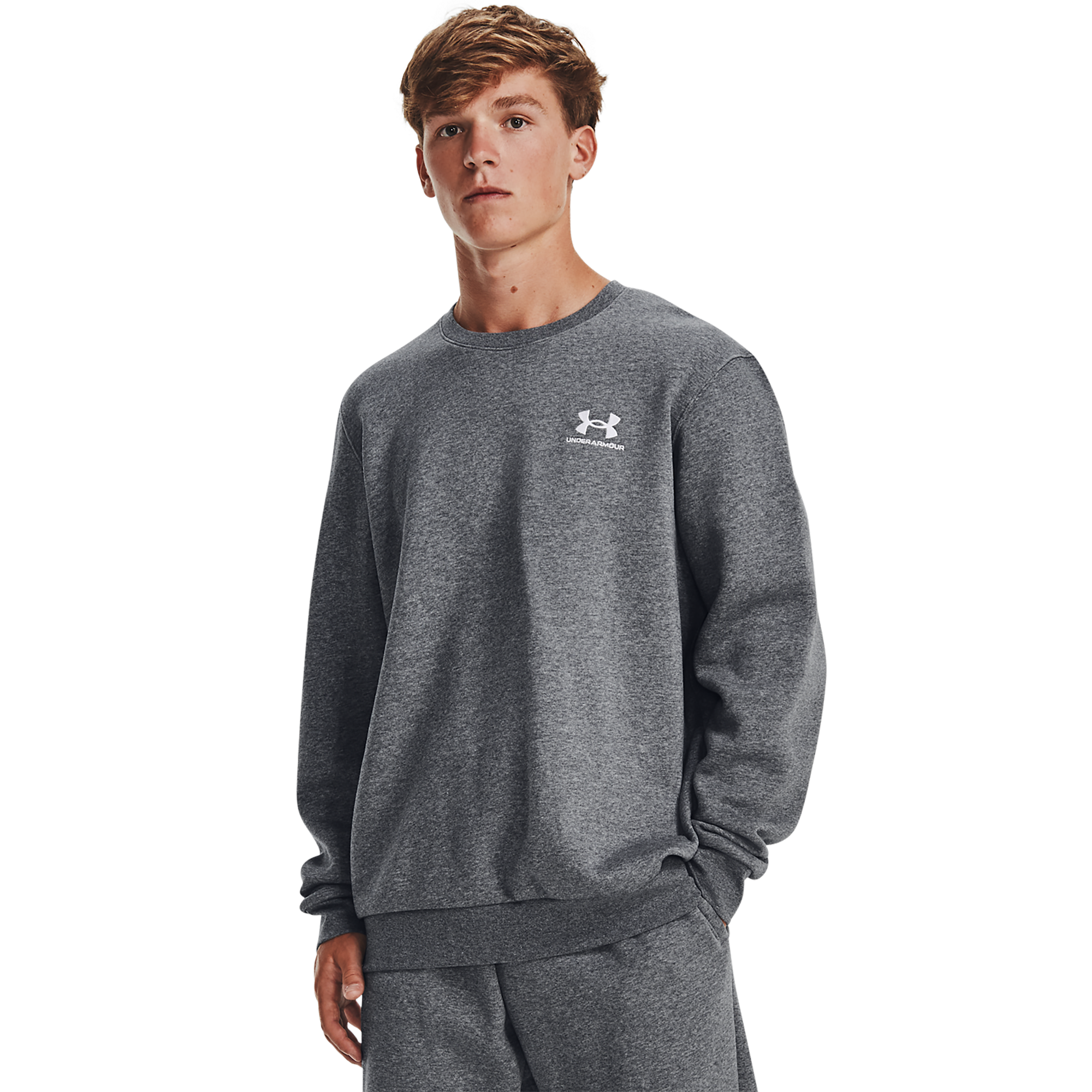 Under armour rival clearance solid fitted crew