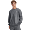 Under Armour Essential Fleece Crew - Under Armour White/Pitch Grey Heather