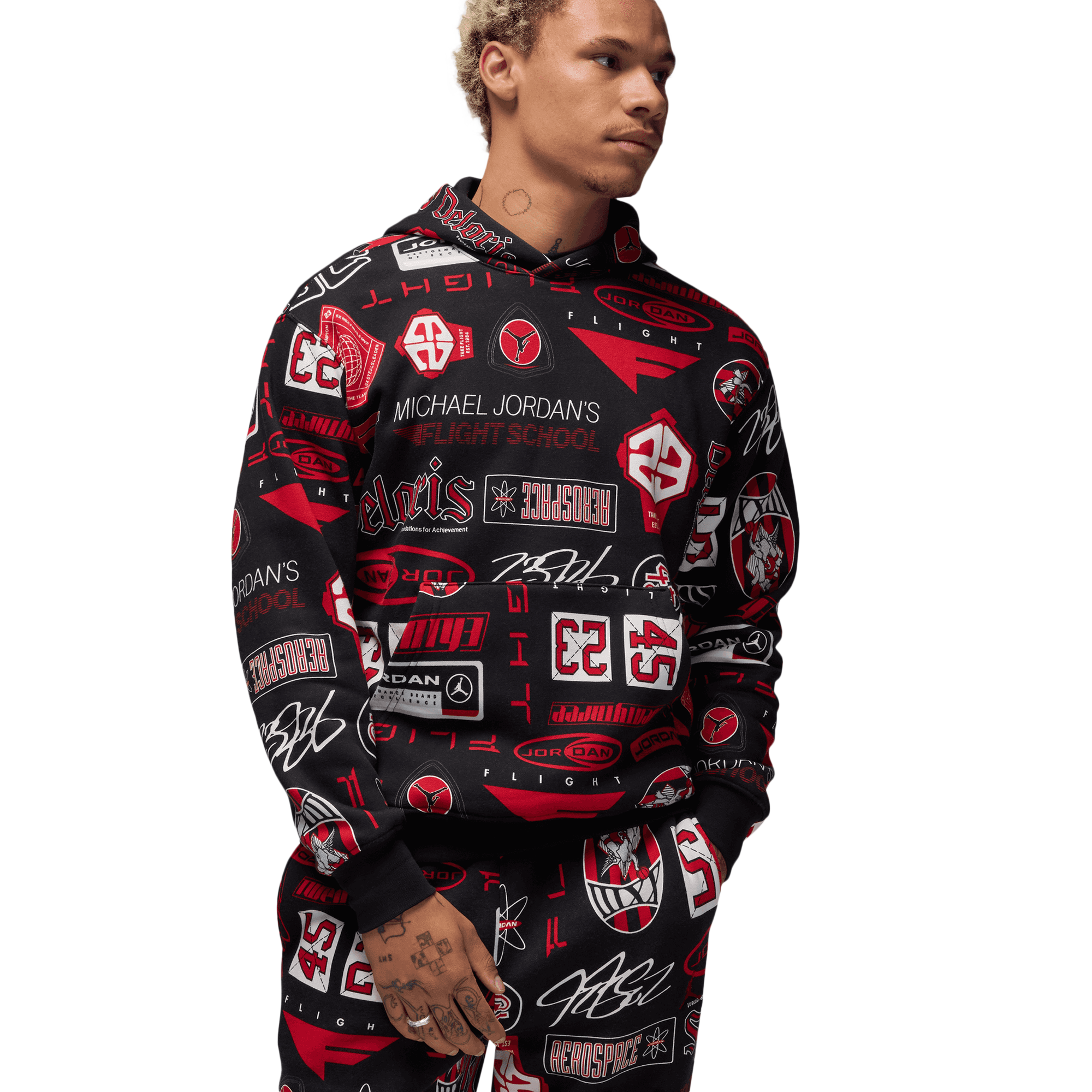 Jordan Essential AOP Fleece Pullover